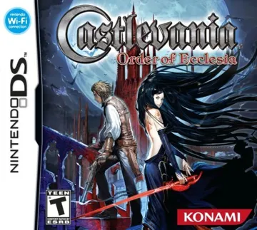 Castlevania - Order of Ecclesia (USA) (En,Fr) box cover front